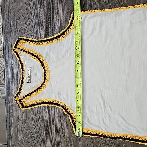 We The Free Bora Bora Crochet Racerback Cream Tank Size S - Picture 11 of 15